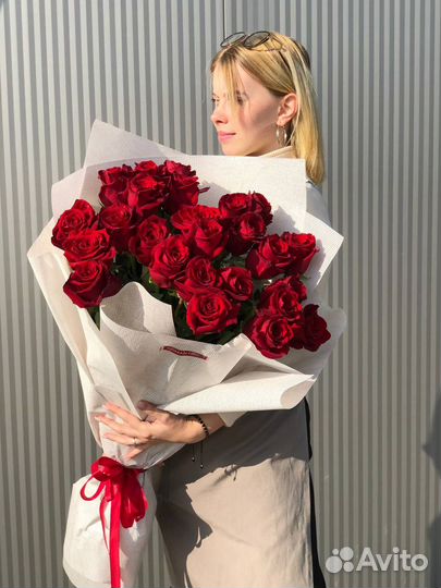 101 роза 51 роза 35 25 букет роз цветы доставка