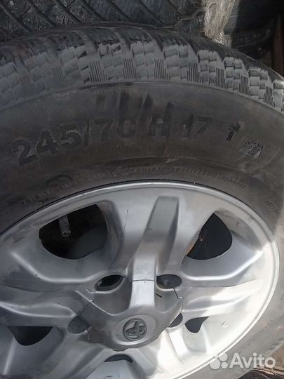 Литые диски с резиной зима в сборе