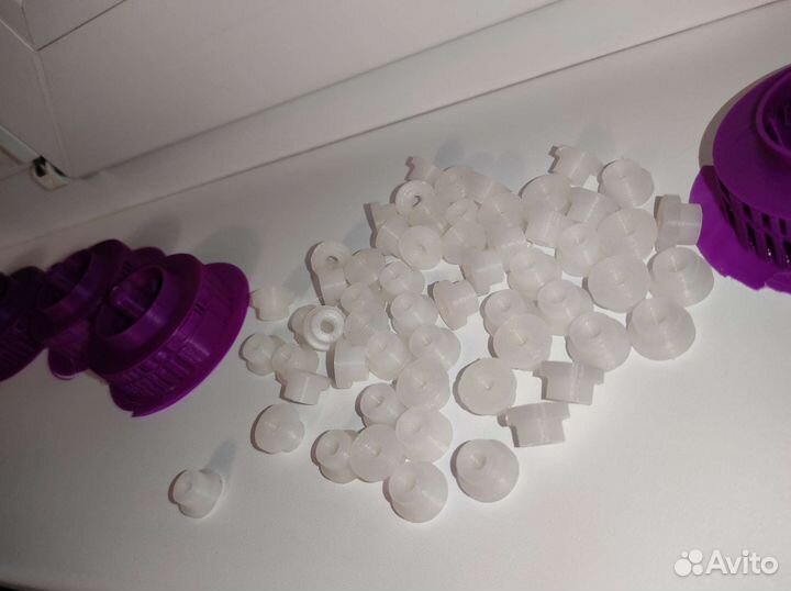 Крыльчатка и втулки циркуляционного посудомойки