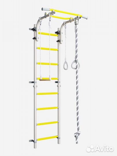 Спортивный комплекс Wallbarz/стенка + мат 100/100