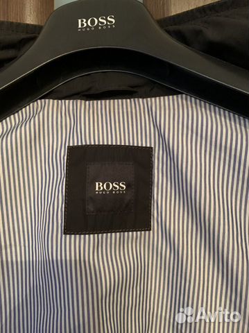 Тренч мужской hugo boss