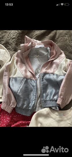 Одежда для девочки пакетом 110 116