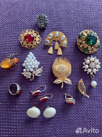 Винтажная бижутерия СССР