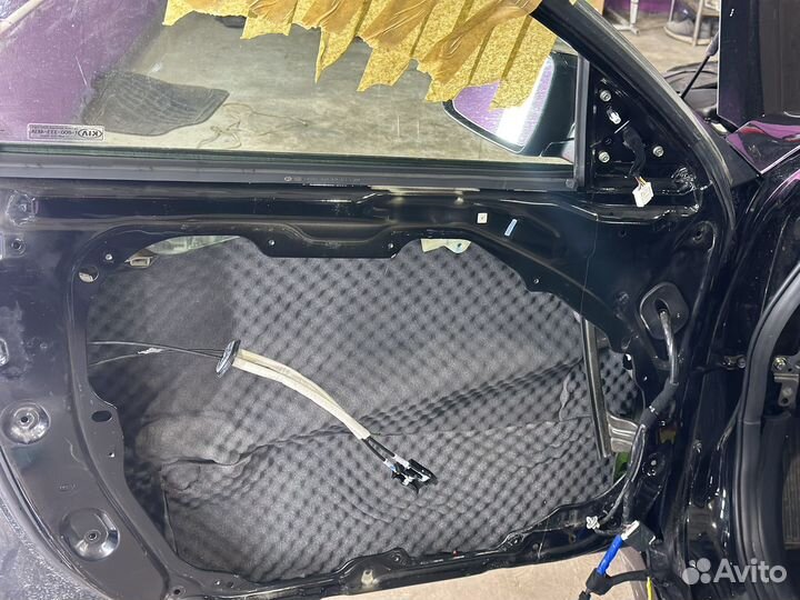 Установка шумоизоляции на авто