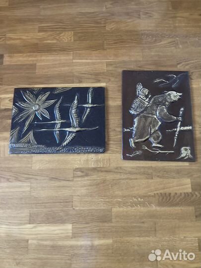 Чеканка медная 38Х28