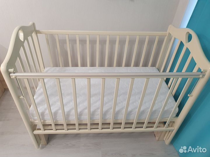 Детская кровать Антел Каролина 3/5 (сл/кость)