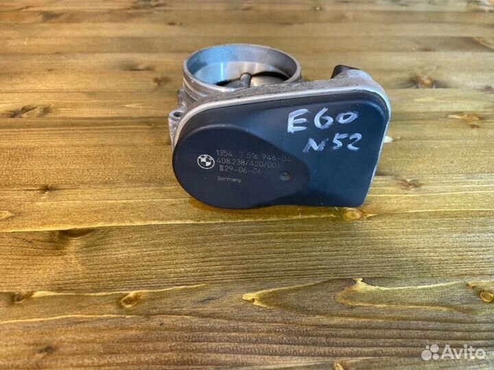 Дроссельная заслонка Bmw 5 E60 N52B25 AF 2009 Rest