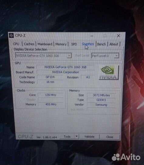 Видеокарта gtx 1060 3gb