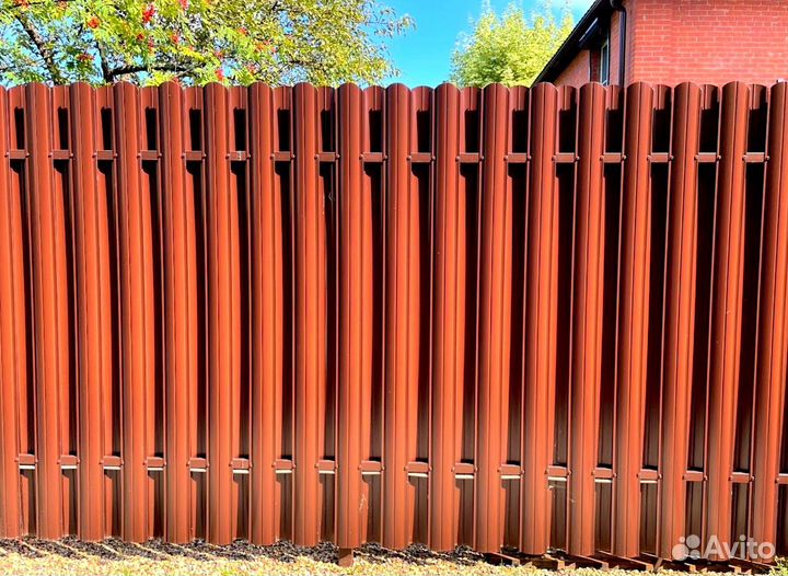 Забор из профнастила