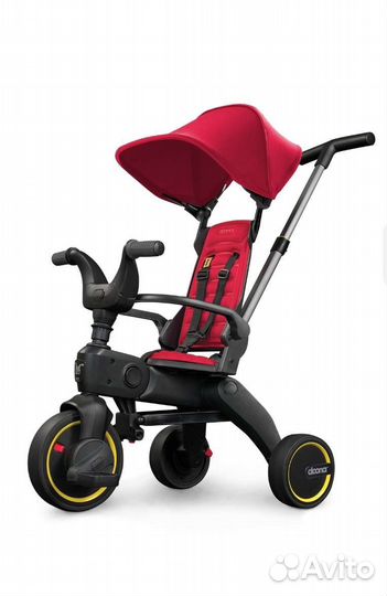 Велосипед трёхколесный с ручкой Doona Liki Trike