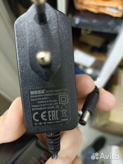 Адаптер блок питания 12v