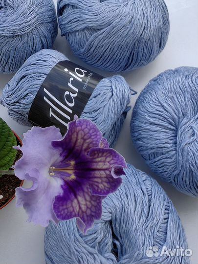 Пряжа Illaria Allegro лен+шелк+бамбук