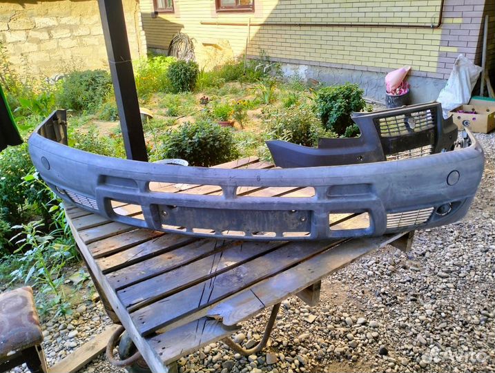 Бампер на газел