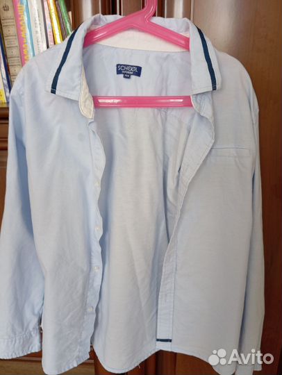 Школьные рубашки для мальчиков 140