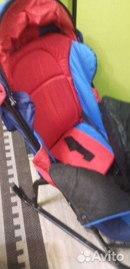 Детские санки коляска