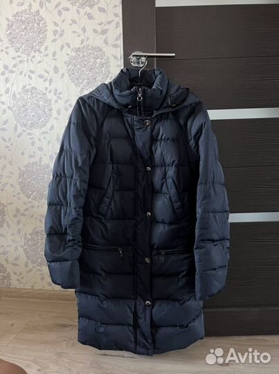 Пуховик finn flare пух перо зима 42 размер