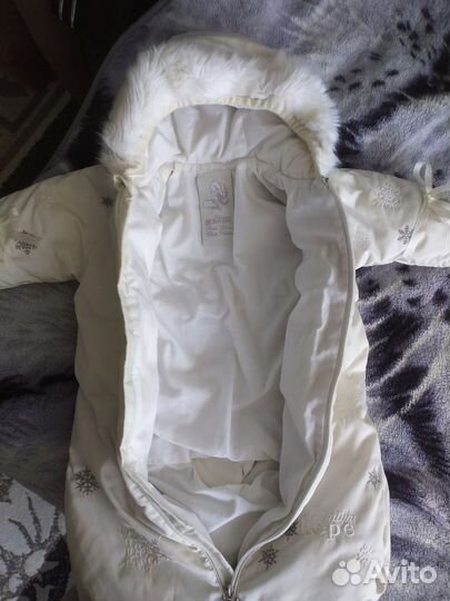 Зимний конверт в коляску