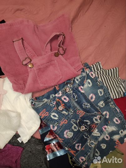 Вещи пакетом для девочки 3-4-5 лет