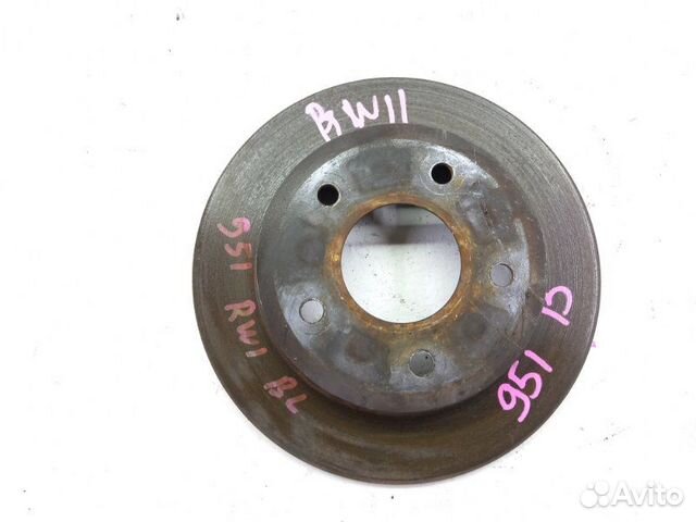 Тормозной диск задний Nissan Avenir RW11 QR20 2005