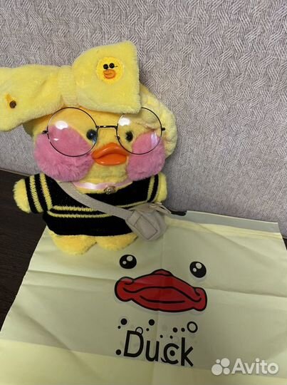 Уточка lalafanfan лалафанфан игрушка плед 3/1