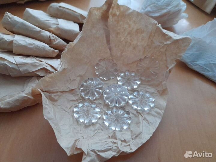 Хрустальный светильник, бра СССР