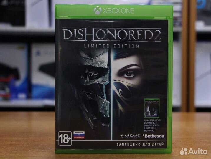 Dishonored 2 (xbox ONE, рус, бу)