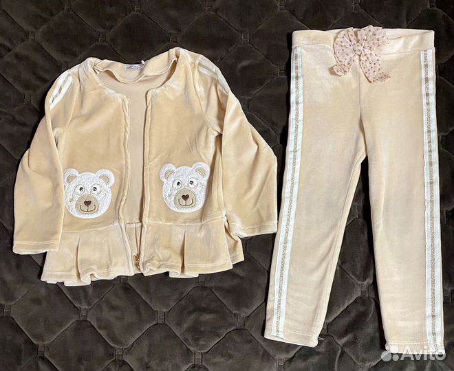 Костюм велюровый 92 Original marines