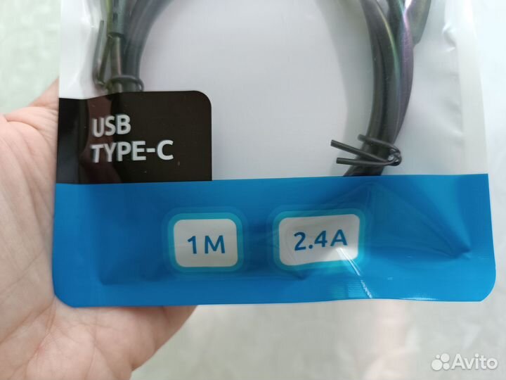 Новый кабель USB - type C 1 метр