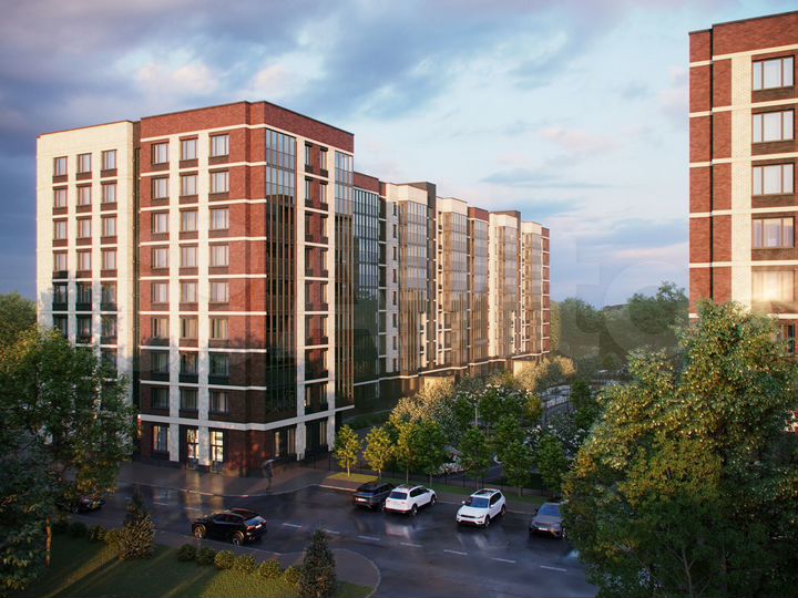 2-к. квартира, 47,2 м², 1/9 эт.