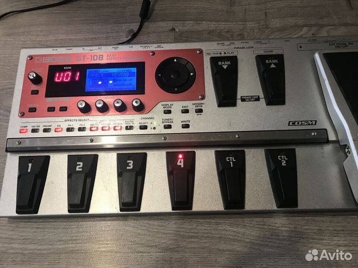 Boss GT-10B Бас гитарный процессор