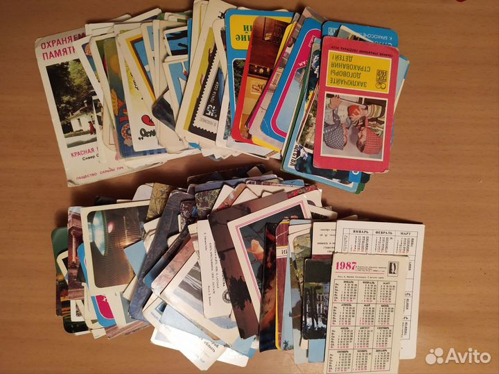 Открытки, календарики