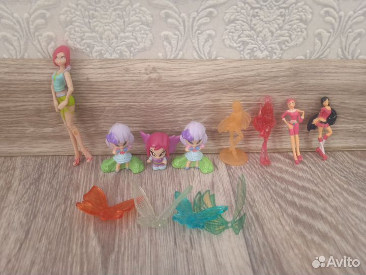 Фигурки, Винкс,питомцы,киндеры