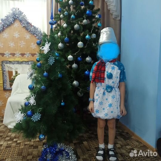 Костюм снеговика 110-116