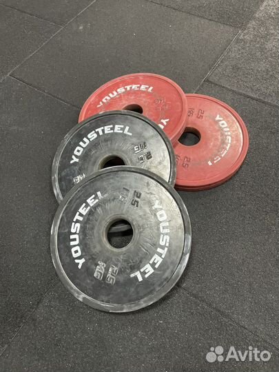 Спортивные блины по 2,5 кг