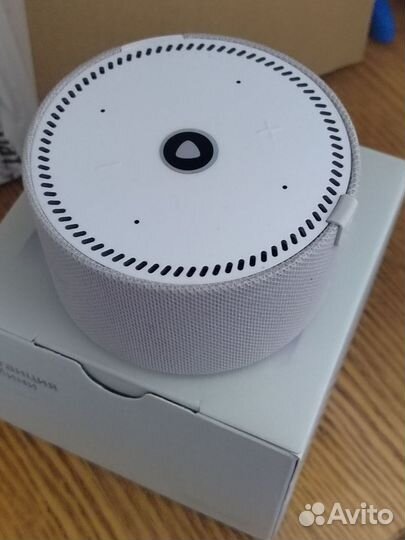 Умная колонка Яндекс станция Мини цвет серый опал