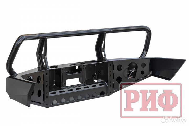 Бампер риф силовой передний Toyota Land Cruiser 10