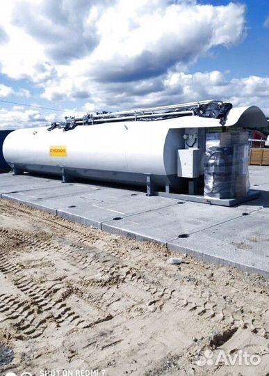 Контейнерная АЗС для нужд предприятия