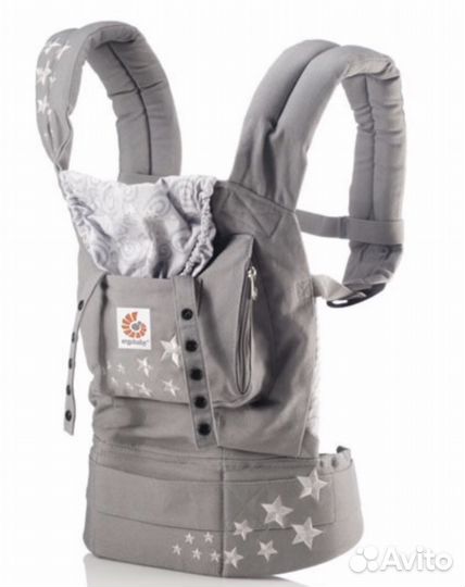 Переноска Ergobaby Galaxy серая оригинал