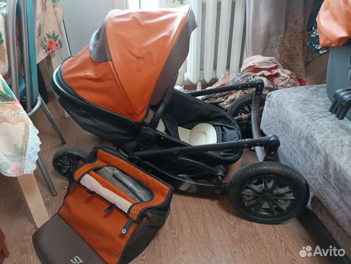 Коляска автолюлька 3 в 1