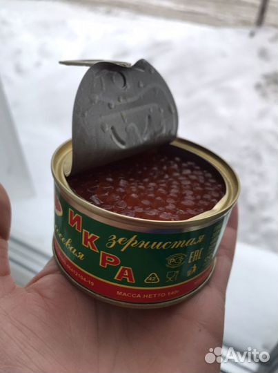 Икра красная кета