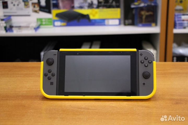 Накладка силиконовая Switch Protector Shell Yellow