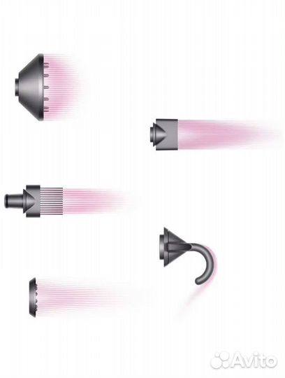 Фен dyson supersonic hd07 фуксия новый/оригинал