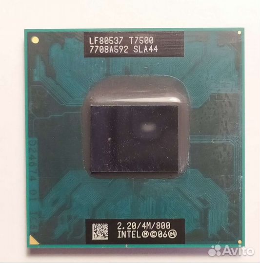 Процессор для ноутбука T7500 (Socket ppga 478)