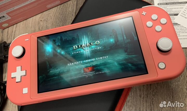 Новая Прошитая Nintendo Switch 288gb Игры Набором