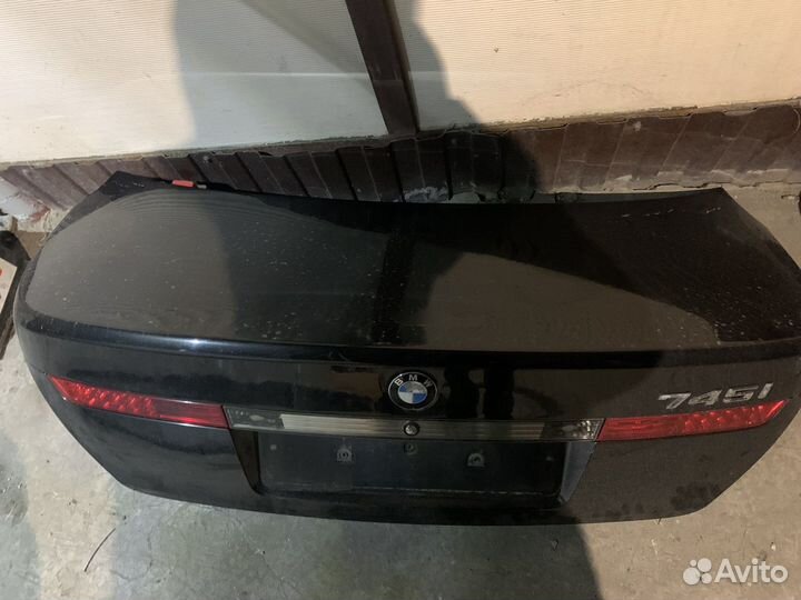 Крышка багажника е65 дорестайл