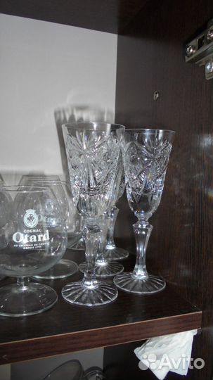 Хрустальные фужеры