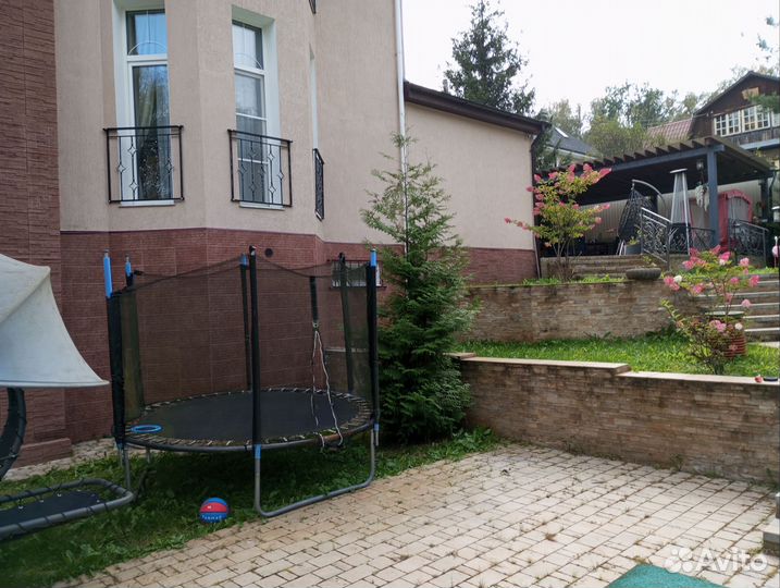 Батут с защитной сеткой 100кг макс