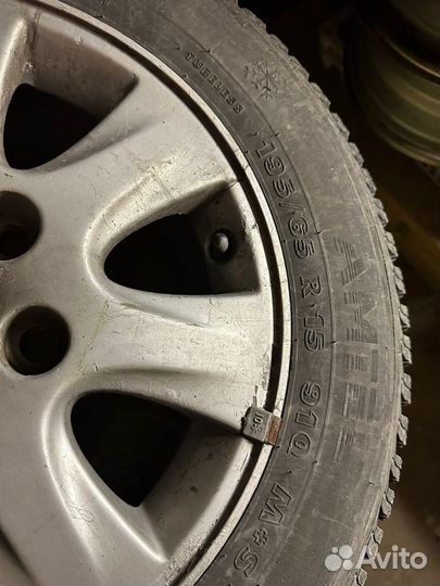 Зимняя резина на дисках r15