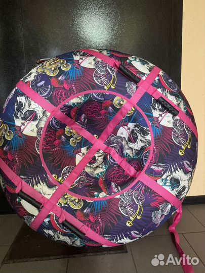 Тюбинг ватрушка 80-90-110-120 см