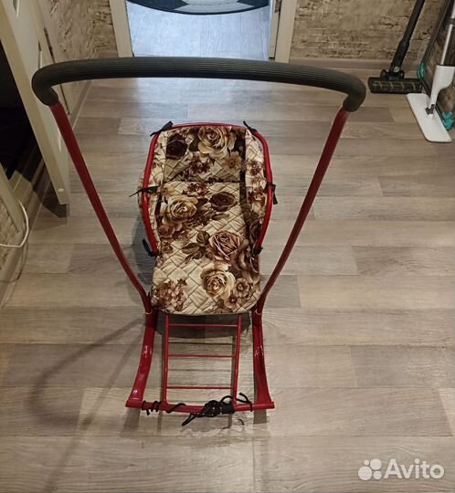 Санки на колесах